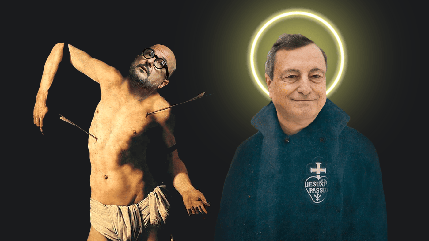 Sangiuliano massacrato, Draghi beatificato: i due pesi e le due misure della Corte dei Conti