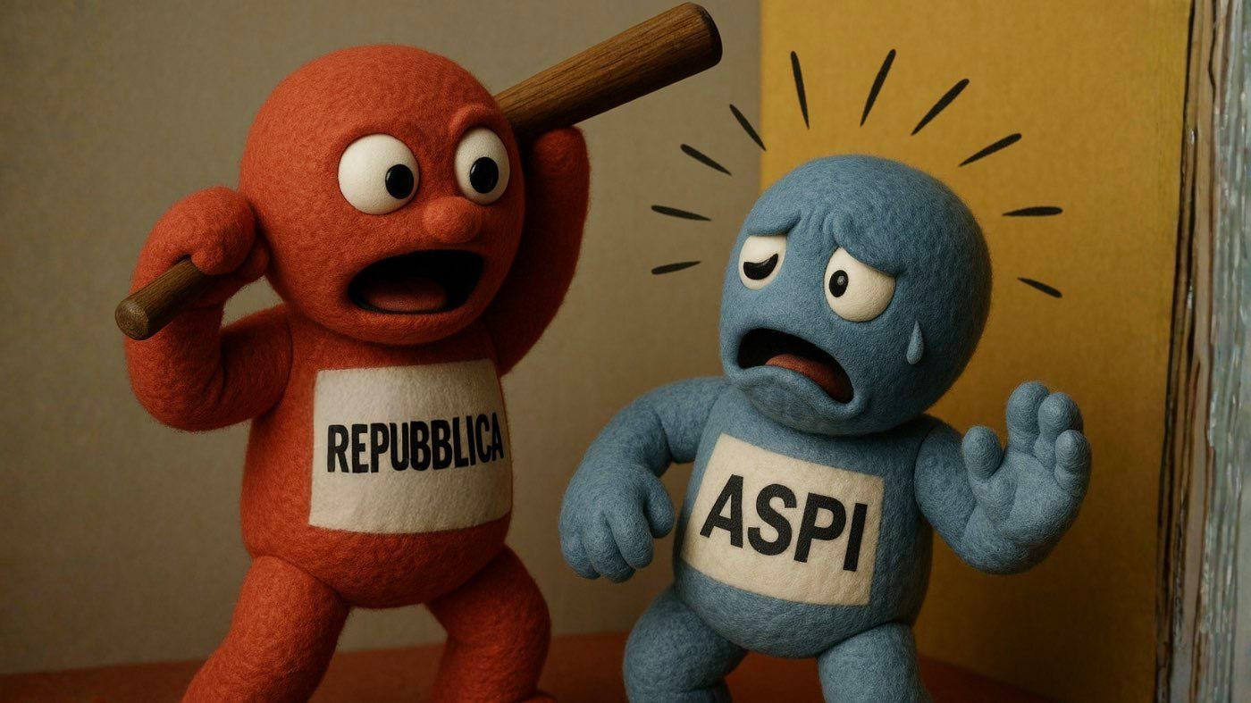 Il crollo delle vendite dei giornali per l’inaffidabilità delle notizie: il caso Repubblica-ASPI