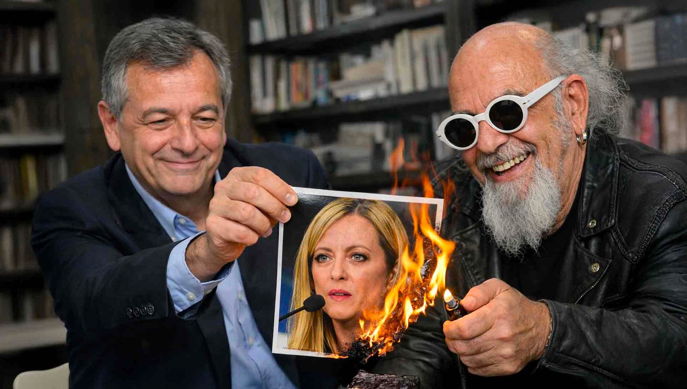 Meloni delenda est, non ci possono essere Sassate a sostegno: firmato ANSA e DAGOSPIA