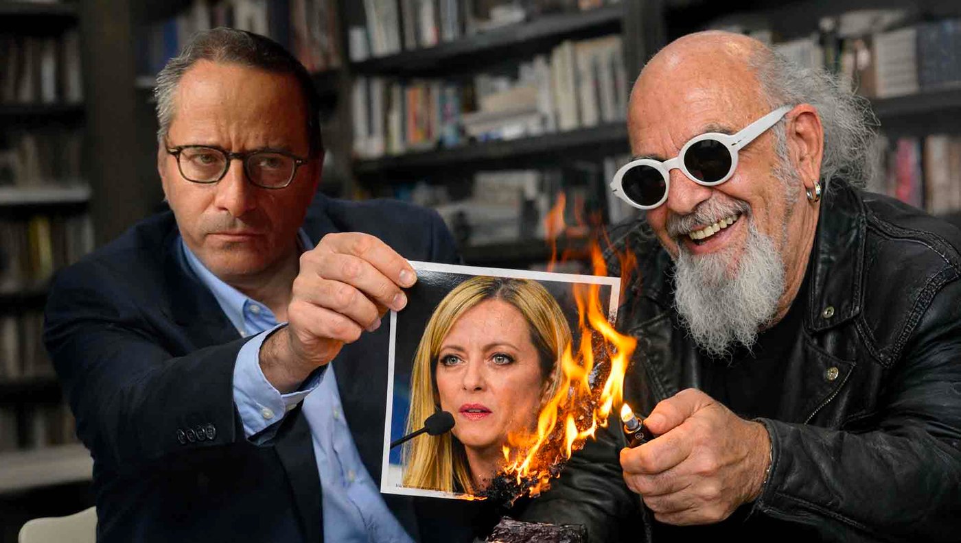 Meloni delenda est, non ci possono essere Sassate a sostegno: firmato ANSA e DAGOSPIA